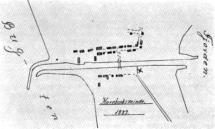 Karreb�ksminde Havn 1887