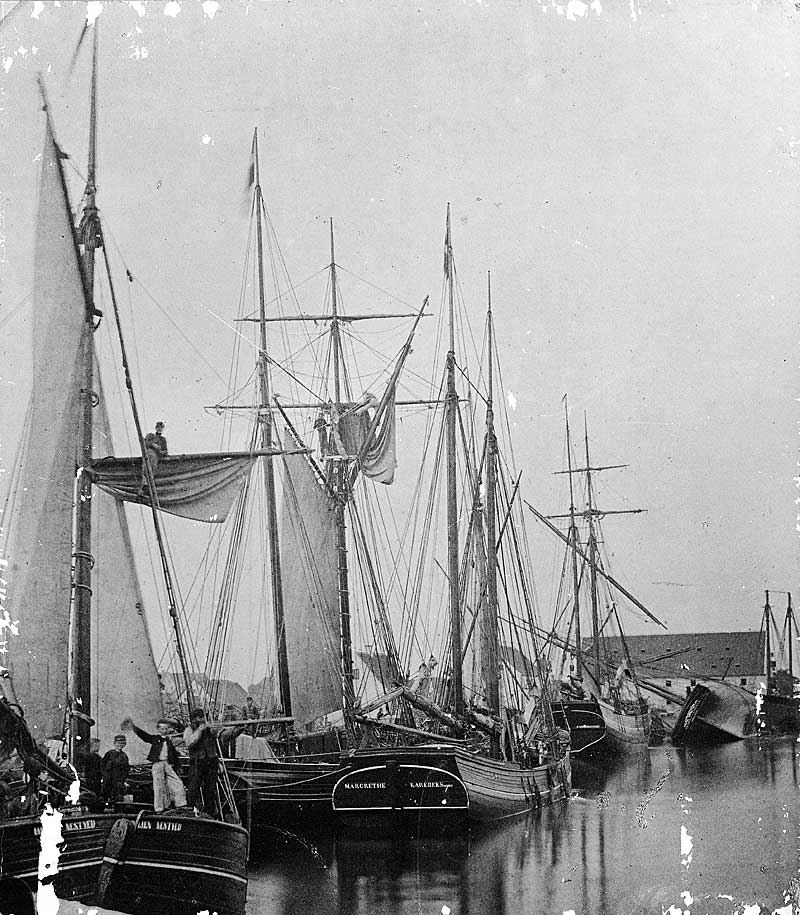 Karreb�ksminde, ca. 1870?