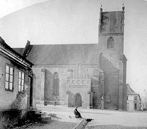hj�rnet af Sct. Mortengade 1870