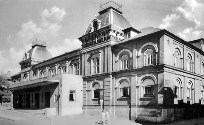 Bygningen ca. 1950