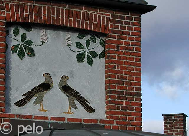 Reistrups villa, keramik