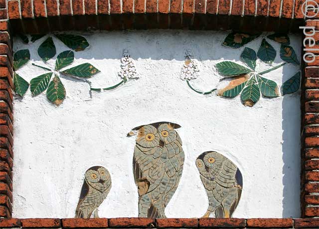 Reistrups villa, keramik