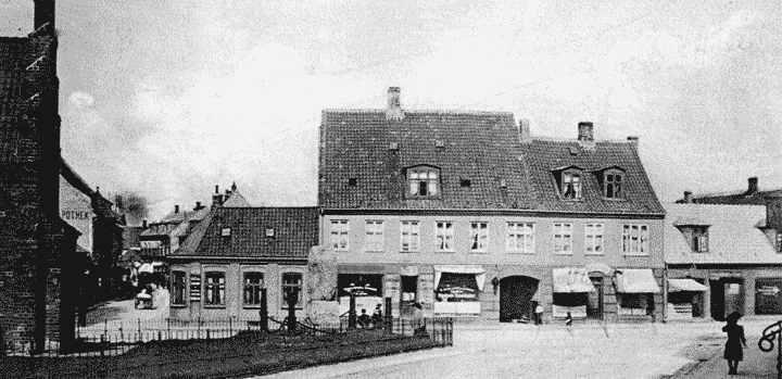 Sct. Mortensgade 1-5 ca. 1906